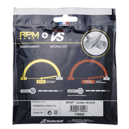 RPM Blast 17 Gauge + Touch VS 16 Gauge Hybrid Tennis Strings